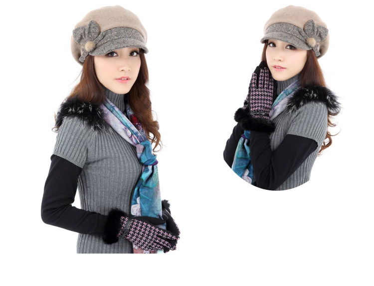 Chapeau pour femme en Melange de laine - Ref 3233162 Image 16