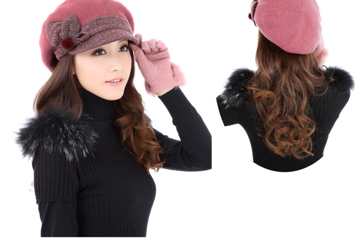 Chapeau pour femme en Melange de laine - Ref 3233162 Image 8