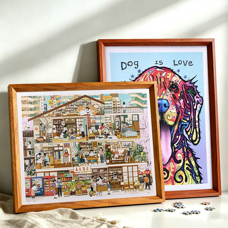 3Djp Puzzle Frame Solid Wood Photo Frame 2000-Piece Puzzle Frame 300-Piece 600-Piece 58.8 Puzzle Frame 3Djp Puzzle Frame Solid Wood Photo Frame 2000-Piece Puzzle Frame 300-Piece 600-Piece 58.8 Puzzle Frame