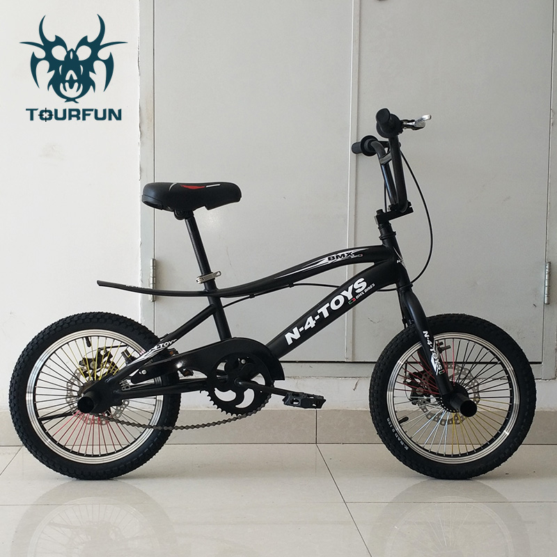 16 inch bmx BMX stunt car front and rear double disc brake performance car skill car freestyle fancy street car