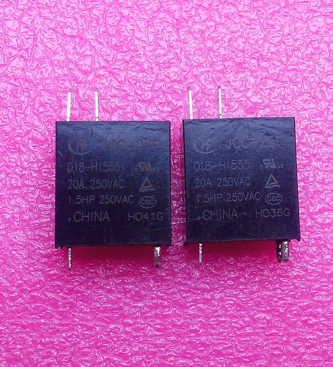 1pcs/lot Relay:JQC-25F HF25F 012 024-H4 20A 4pins