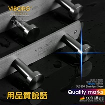 (Hong Kong Yubao)Full 304 stainless steel hook hanger hook bathroom hook wall hook Kitchen pendant hook 894