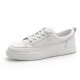 Shoes for Women Sports Cowhide White Shoes for Women 2024 New Hot Style Summer Genuine Leather Thick Soles with Increased Height Casual and Versatile