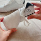 Mowa Mowa Limited Edition Bright Starlight Yellow Popular Family White Shoes for Women Cut Out Breathable Versatile Soft