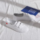 Mowa low-top student soft flat pure white casual shoes