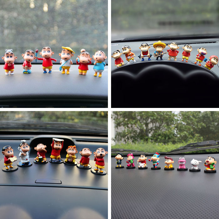  7 Wax Pens Small New Paparazzi Furnishing Doll Car Interior Accessories On-board Small Pendulum Doll-Taobao