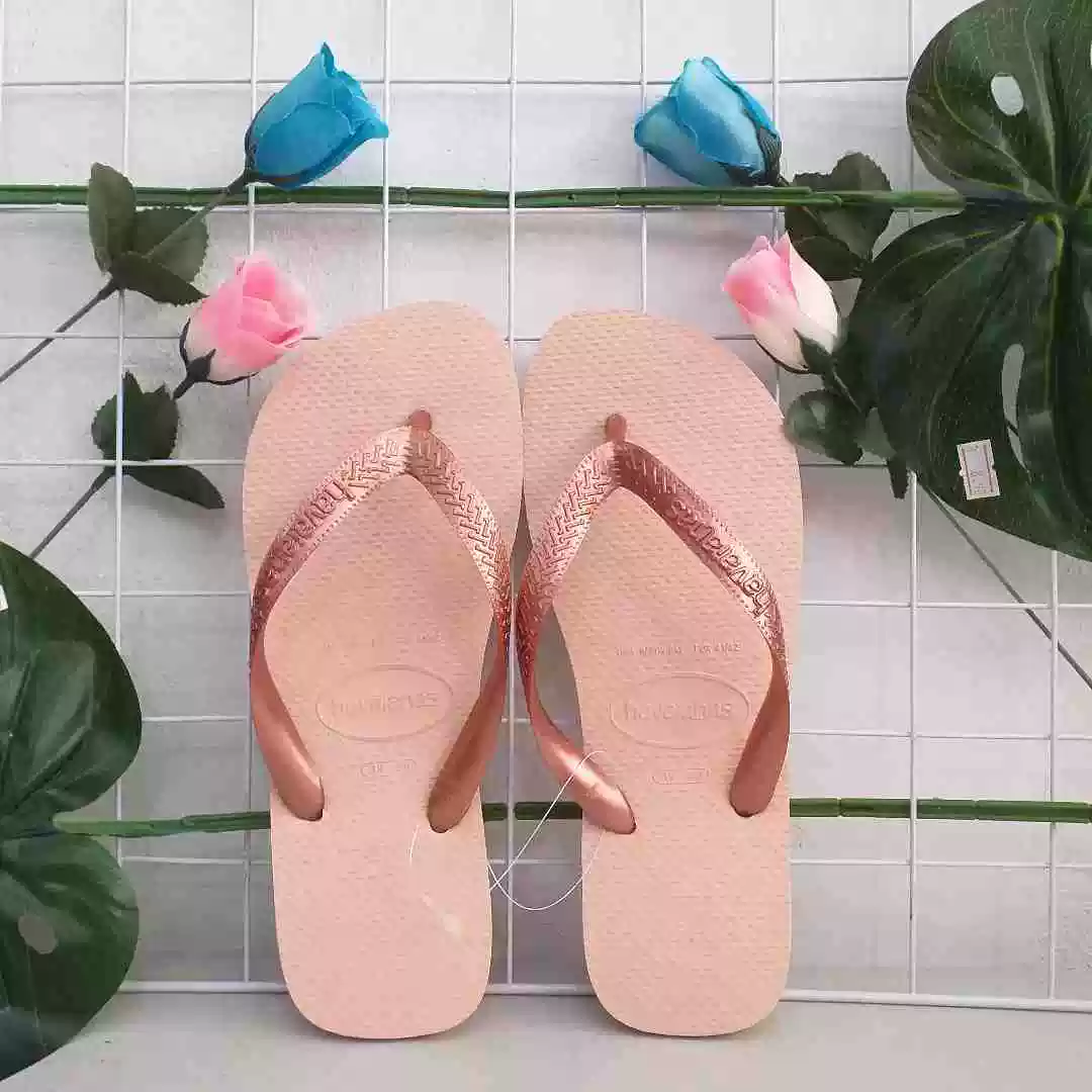 [Оригинальные сланцы Havana Havaianas женские шлепанцы с узкой подошвой противоскользящие]