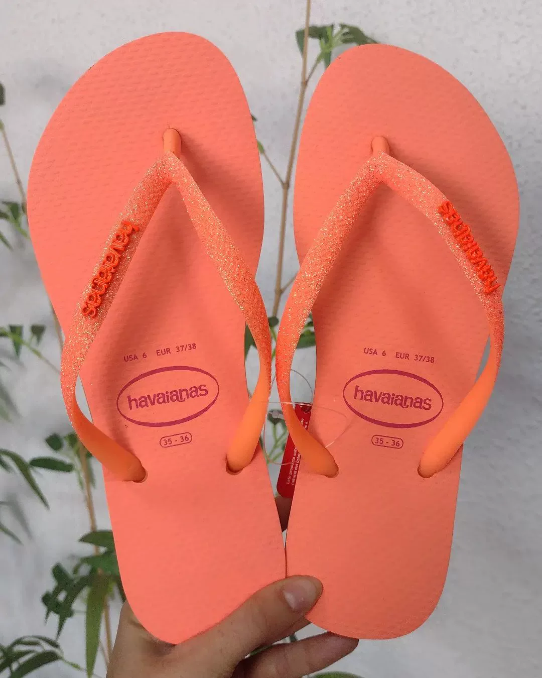 [Оригинальные сланцы Havana Havaianas женские шлепанцы с узкой подошвой противоскользящие]