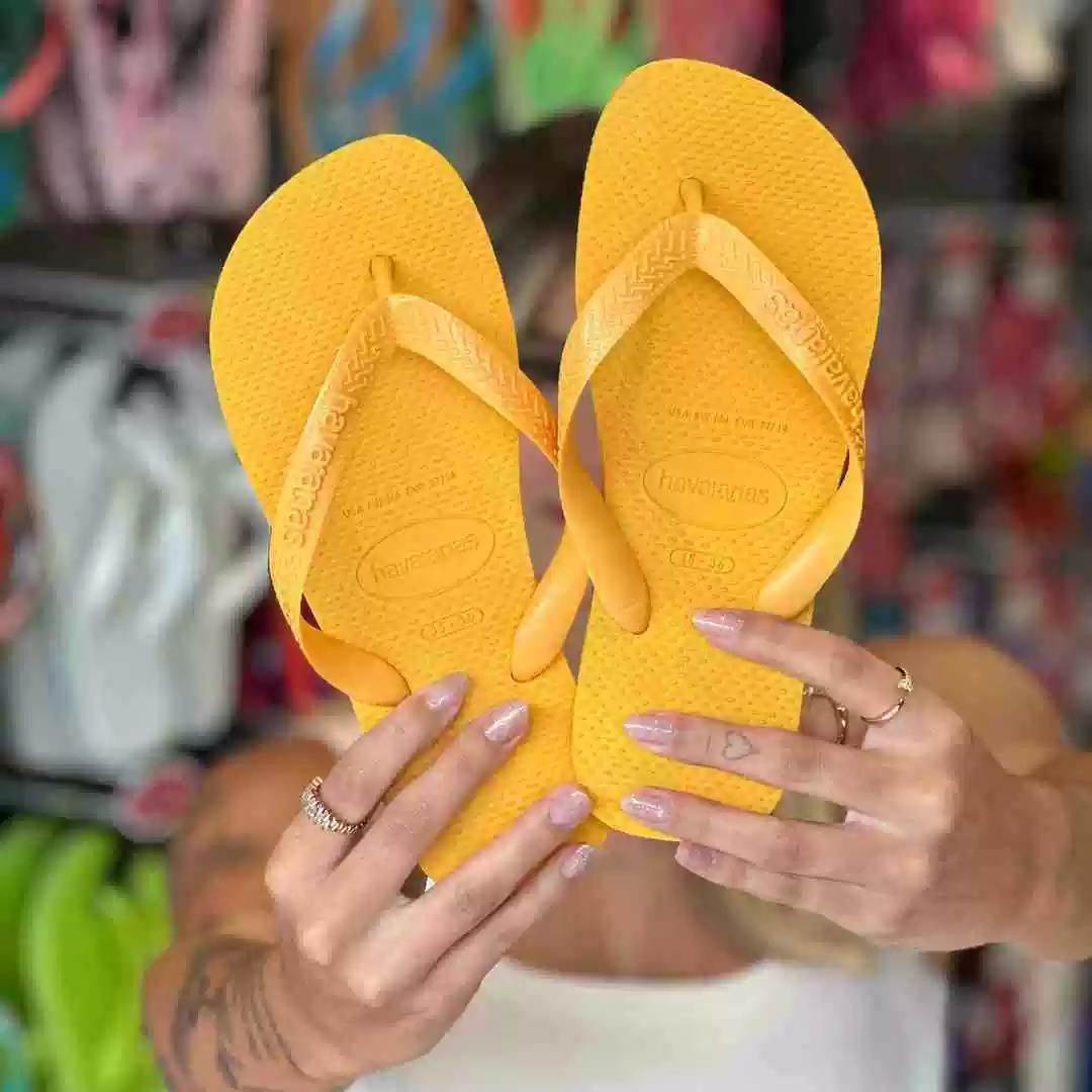 [Оригинальные сланцы Havana Havaianas женские шлепанцы с узкой подошвой противоскользящие]