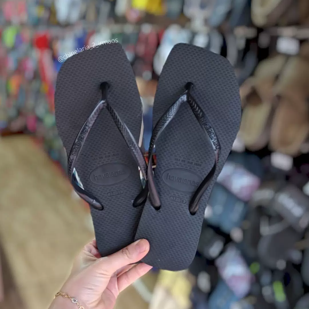 [Оригинальные сланцы Havana Havaianas женские шлепанцы с узкой подошвой противоскользящие]