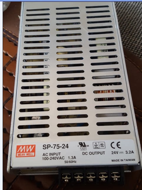 Taiwan Ming Wei SP-75-24 PFC Power Supply Switching Power Supply 75W 24V 3 2A Used 7-8 New