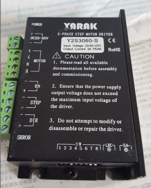 Old old dismantled Japanese thick letter YARAK Y2S3060-S second-hand physical shooting