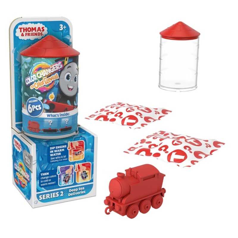 Thomas Percy Temperature-Sensitive Color-Changing Train Hot and Cold Water Soaking Refrigerated Mystery Goods Surprise Box Blind Box Toy