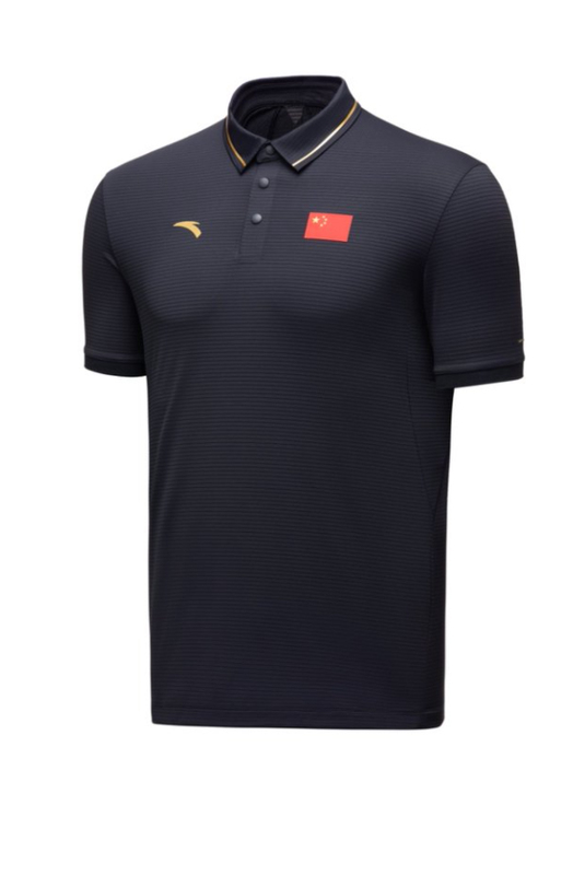 Anta 2025 Summer New Sponsored National Team Polo Shirt Men's Casual Sports Short T-Shirt Ice Skin Technology 452520104 Anta 2025 Summer New Sponsored National Team Polo Shirt Men's Casual Sports Short T-Shirt Ice Skin Technology 452520104