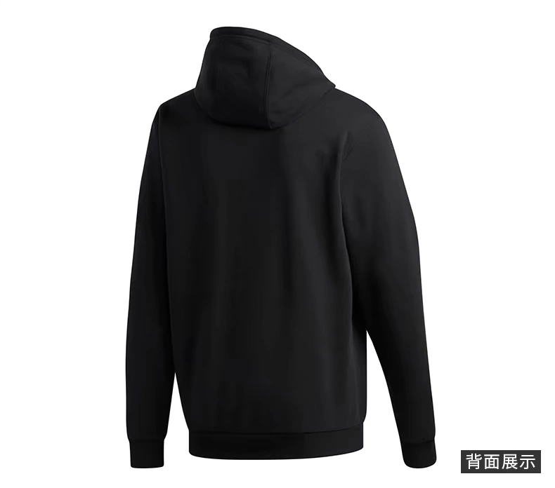 Adidas Adidas clover áo len nam 2019 mùa xuân thể thao giản dị áo thun dài tay DU8370 - Thể thao lông cừu / jumper