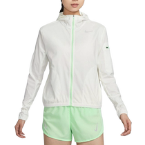 Nike Jacket Womens Summer New Water-Repellent Woven Hooded Sports Jacket Breathable Lightweight Skin Jacket HJ3948-133