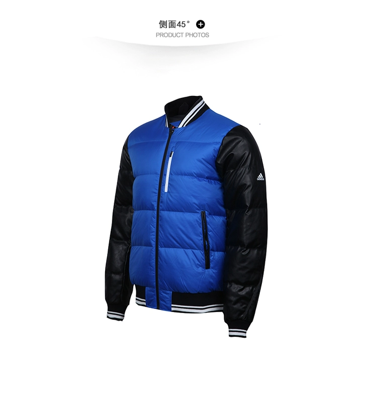 Adidas Adidas DD70 BBALL JKT loạt đào tạo nam xuống áo khoác xuống áo khoác AY3829 - Thể thao xuống áo khoác