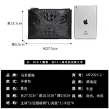 Вместительная и большая маленькая сумка клатч для отдыха, Таиланд, из натуральной кожи