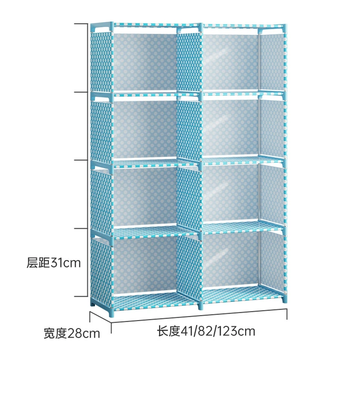 kệ sách mini để bàn Giá sách đơn giản cao từ trần đến sàn bàn học sinh cho trẻ em có giá để đồ lưới sắt rèn màu đỏ học tủ đựng sách giá để sách trên bàn kê sách