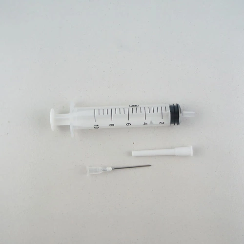 Одноразовая инъекция зверя 10 мл с иглой, домашним животным, кошкой, кошкой и кроликом с 10 мл иглы, корова, куриная шприца из овец