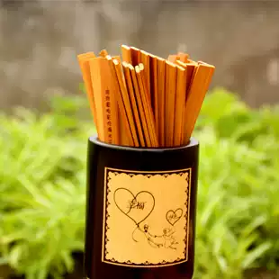 Personality custom creative gifts on Love sign bamboo slips bookmarks birthday gifts couple Special blank sign