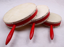 Orff percussion instrument dance supplies double-sided sheepskin hand drums toy drums