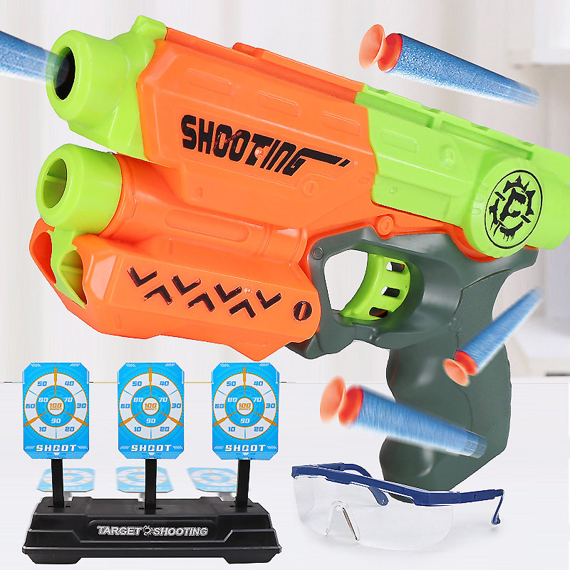 Child Boy Toy Sponge Foam Suction Cup Soft Slingshot 3-6 Year Old Can Shoot Pistol Baby Parent-child Interaction