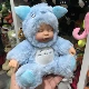 Ngủ dễ thương búp bê tư thế ngồi Totoro bé ong vải sang trọng đồ chơi búp bê trẻ nhỏ búp bê quà tặng ngày của cô gái - Đồ chơi mềm gấu nhồi bông