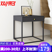 Nordic bedside table bedside table bedroom home ins iron multi-functional modern minimalist creative side table metal
