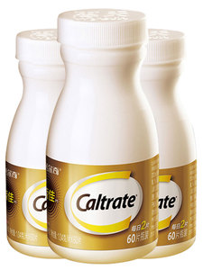 91元包邮 Caltrate 钙尔奇 添佳片 1.04g*60片*4瓶 +送药盒