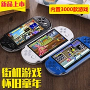 Trẻ em mát mẻ psp game console cầm tay hoài cổ màn hình lớn RS-02 có thể sạc lại FC cầm tay game console trẻ em GBA