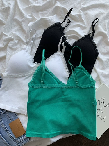 Летняя верхняя одежда, красивая спина, сексуальный и милый горячий топ, базовые кружева и нагрудники, небольшой жилет для внутренней женской одежды.