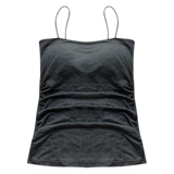 Майка топ, бретели без рукавов, по фигуре