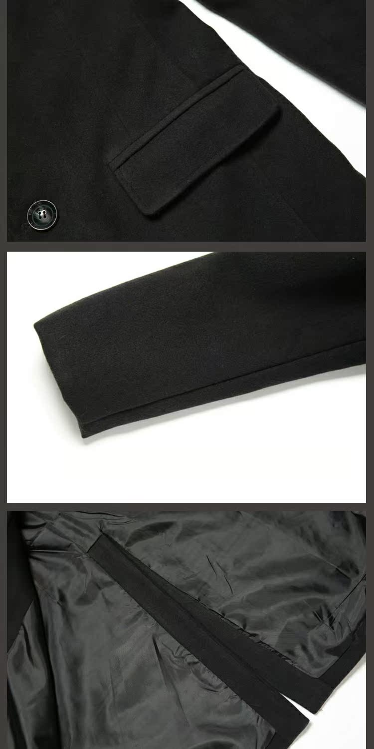 Mùa thu đông mới thanh niên dài siêu dài trench coat nam phiên bản Hàn Quốc của chiếc áo len dài cổ áo tự tu áo gió dù