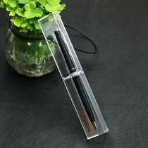 Trilateral pen box manufacturers direct supply transparent plastic pen box gift packaging box pen crystal box