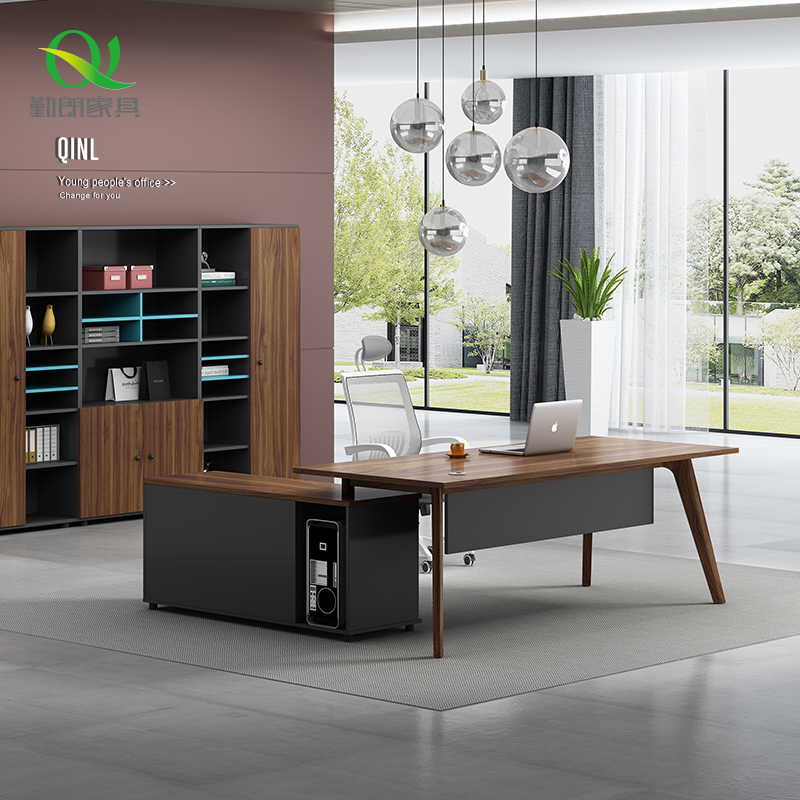 Fashion Boss Table Office Furniture Brief Modern Single Manager Table Head Desk Chairs Combined Nordic Wind Desk