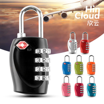 Travel customs clearance TSA customs lock suitcase backpack zipper gym cabinet anti-theft password lock mini padlock