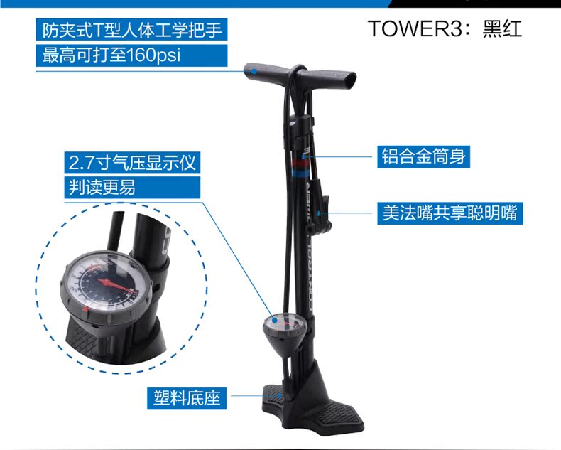 Pompe à vélo GIANT - Ref 2388878 Image 6