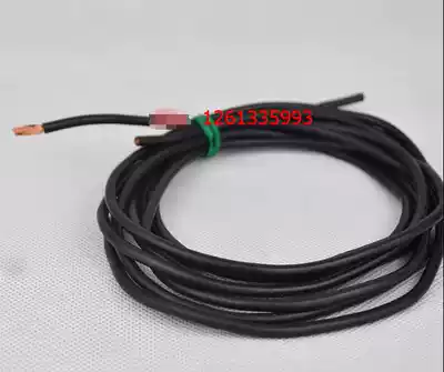 1 square silicone wire bare copper silicone wire 180 degree high temperature resistant signal wire red and black banana plug power cord