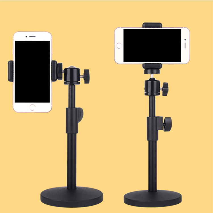 Điện thoại di động máy tính bảng để bàn clip phụ kiện đầu phổ dụng lười biếng xem phim chiếu nhôm khung kính thiên văn