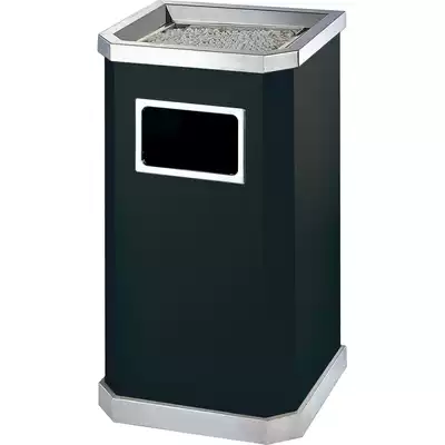 Southern floor ash box bank Mall hotel lobby with ash stainless steel cylinder trash can cylinder GPX-19C