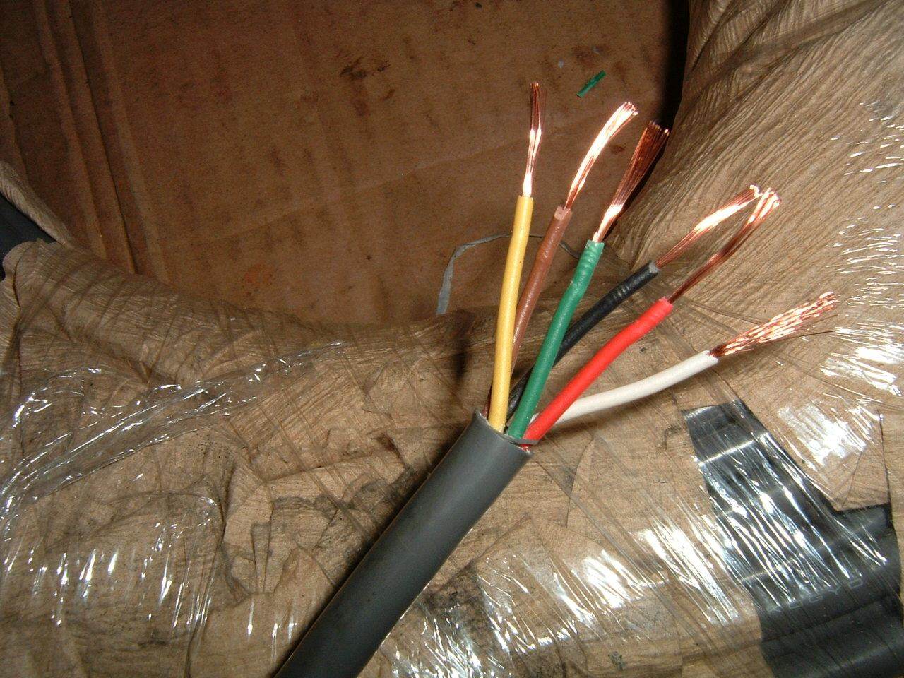 Japan imports ONAMBA KYOKUTO 6 core 0 5 square cable power cord motor control line softness