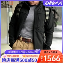 American 5 11 Mens M65 Tactical Retro Jacket 511 Multi-Pocket Soft Shell Stand Collar Hooded Jacket 78023