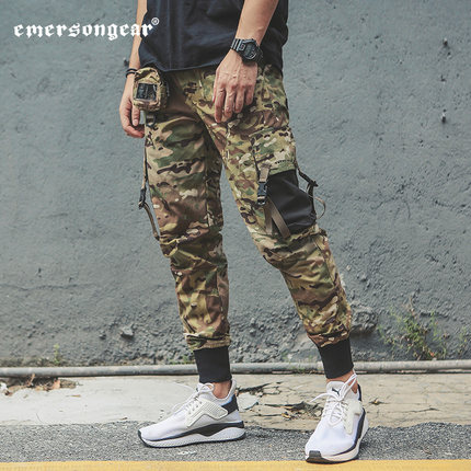 Emerson Emersongear Camouflage Slim Casual Foot Tide New Product Functional Overalls Cigarette Pants