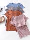 Padded pajamas women's tops Modal summer short-sleeved bra-free thin casual sports women's summer home wear