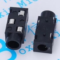 PJ-320B pin 3 5 caliber three-pin upright socket Three-pin plug plate headphone hole Headphone socket