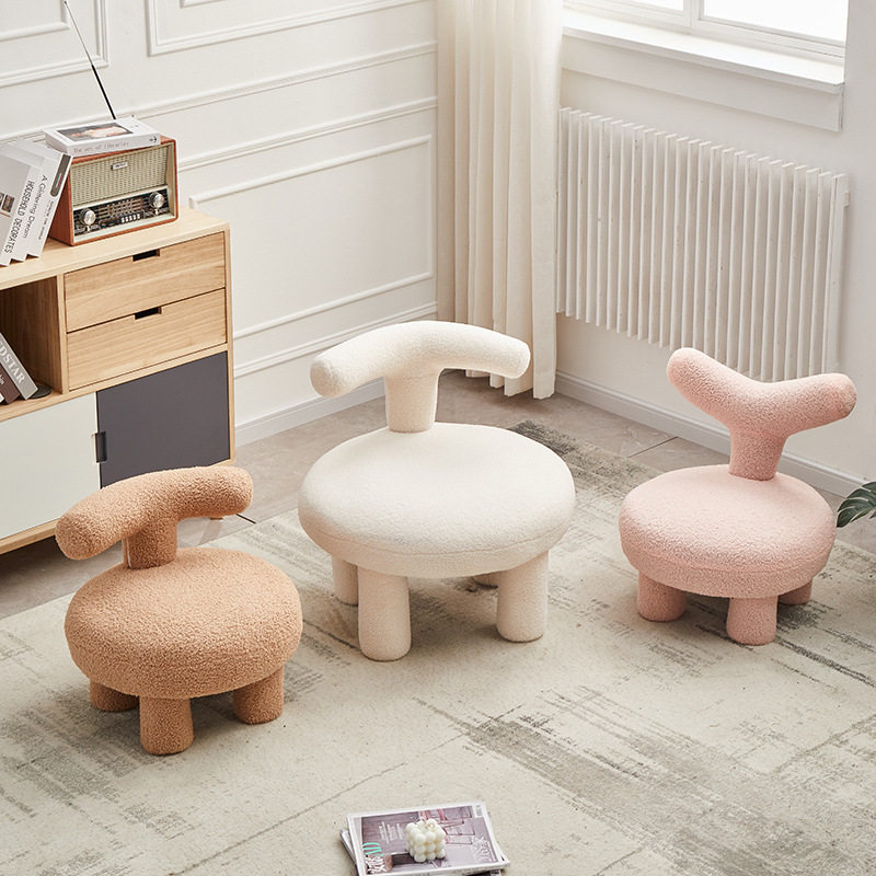 Lamb Flesh Sofa Children Tatami Bedroom Balcony Room Adult Mini Lazy Sofa Net Red Removable