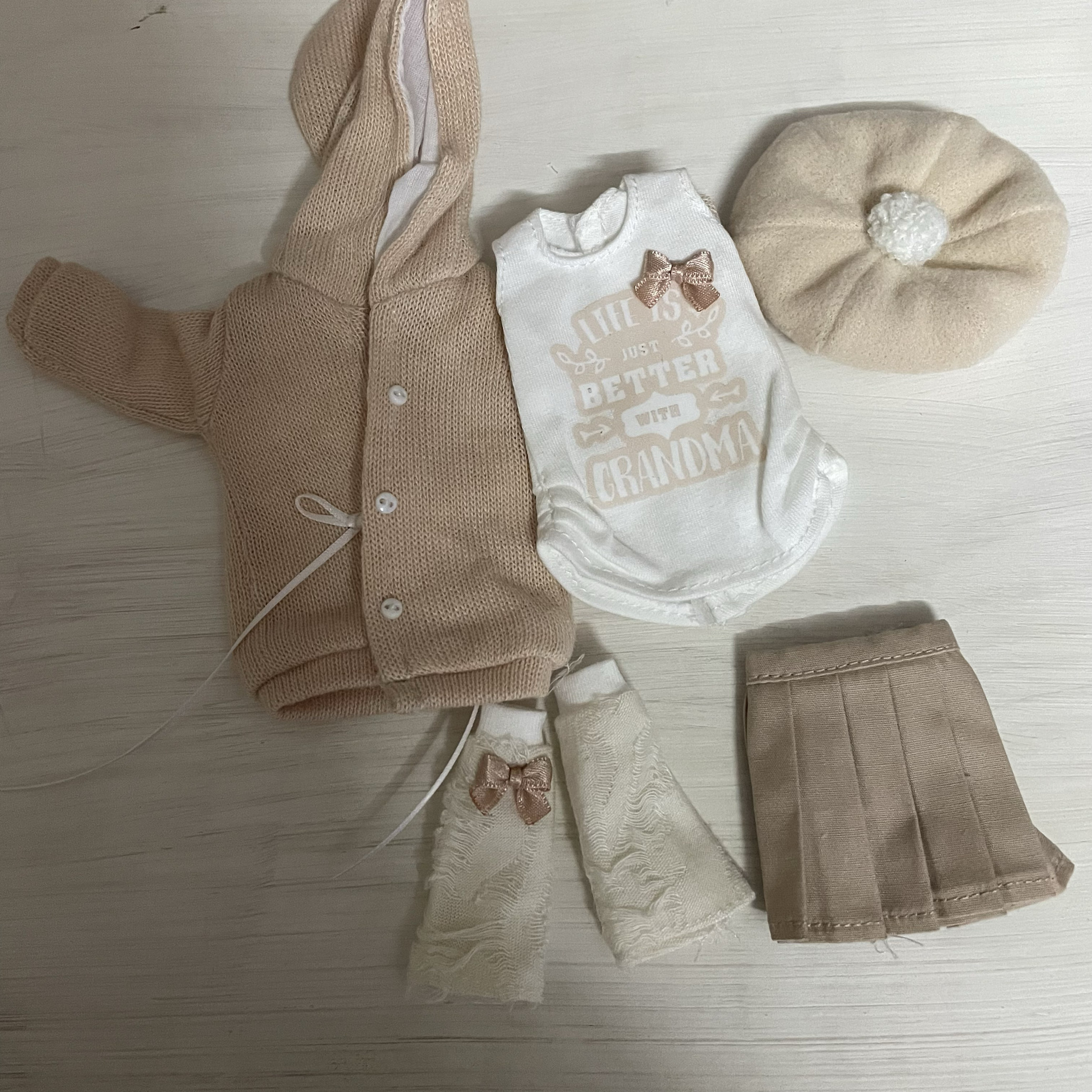 одежду полу ребенка （菜包猪肉铺）ob22 ob24 p20 娃衣套装豆乳派