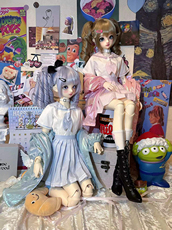 Одежда для кукол BJD （菜包猪肉铺）bjd3分娃衣套装 水手服