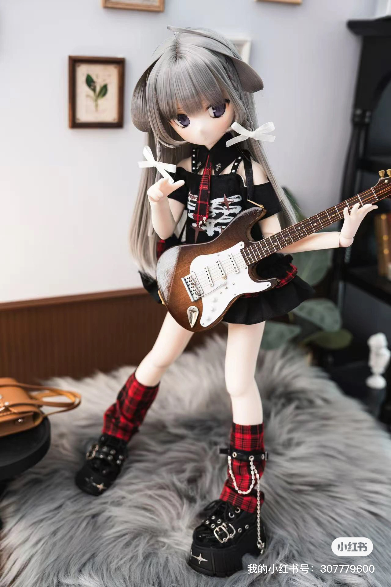 Одежда для кукол BJD （菜包猪肉铺）bjd4分熊妹大力力mddmsd莉莉姆娃衣套装亚比小偶像